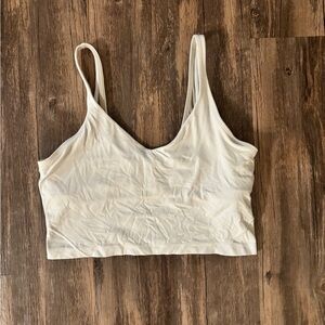 White Lululemon Align Top, size 12